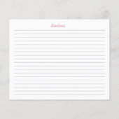 Parels en Prosecco Receptenblad (Achterkant)