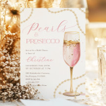 Parels en Prosecco Roze Goud Vrijgezellenfeest