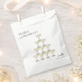 Parels en Prosecco Vrijgezellenfeest Bedankzakje