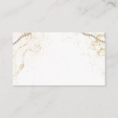 Parels en Prosecco Vrijgezellenfeest behuizing Kaa Informatiekaartje (Achterkant)