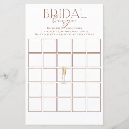 Parels en Prosecco Vrijgezellenfeest Bingo spel