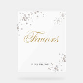 Parels en Prosecco Vrijgezellenfeest, Bridal Brunc Acryl Bord (Voorkant)