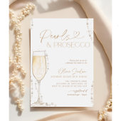 Parels en Prosecco Vrijgezellenfeest, Bridal Brunc Kaart