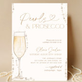Parels en Prosecco Vrijgezellenfeest, Bridal Brunc Kaart