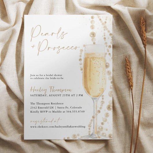 Parels en Prosecco Vrijgezellenfeest, Brunch & Bub Kaart