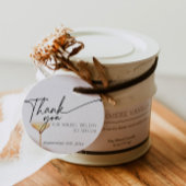 Parels en Prosecco Vrijgezellenfeest Dank u Bedankjes Labels