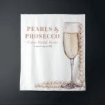 Parels en Prosecco Vrijgezellenfeest foto achtergr Wandkleed<br><div class="desc">Leg onvergetelijke momenten vast met onze Pearls en Prosecco Vrijgezellenfeest Photo Backdrop. Deze achtergrond is ontworpen om elegantie en verfijning uit te stralen en biedt een verbluffende opstelling van delicate parels en sprankelende prosecco-afbeeldingen. Elk detail is zorgvuldig vervaardigd om een luxe sfeer te creëer voor uw vrijgezellenfeest fotoshoot. Of je...</div>