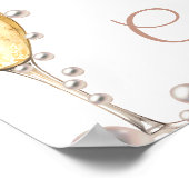 Parels en Prosecco Vrijgezellenfeest geschenken &  Poster (Hoek)