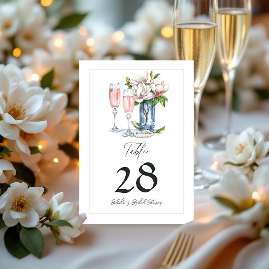 Parels en Prosecco Vrijgezellenfeest Kaart