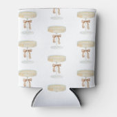 Parels en Prosecco vrijgezellenfeest liefde Blikjeskoeler (Voorkant)