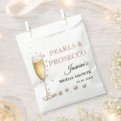 Parels en Prosecco Vrijgezellenfeest Party Bedankzakje (Geknipt)