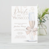 Parels en Prosecco, Vrijgezellenfeest, Prosecco Pe Kaart (Staand voorkant)