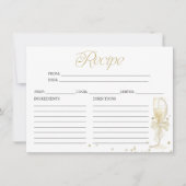 Parels en Prosecco Vrijgezellenfeest Recept Kaart (Voorkant)