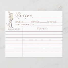 Parels en Prosecco Vrijgezellenfeest Recept Kaarte