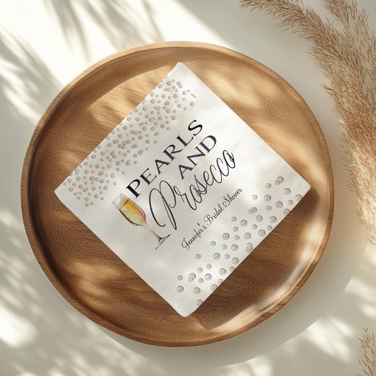 Parels en Prosecco Vrijgezellenfeest Servet