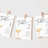 Parels en Prosecco Vrijgezellenfeest Tafelnaam Kaa Kaart