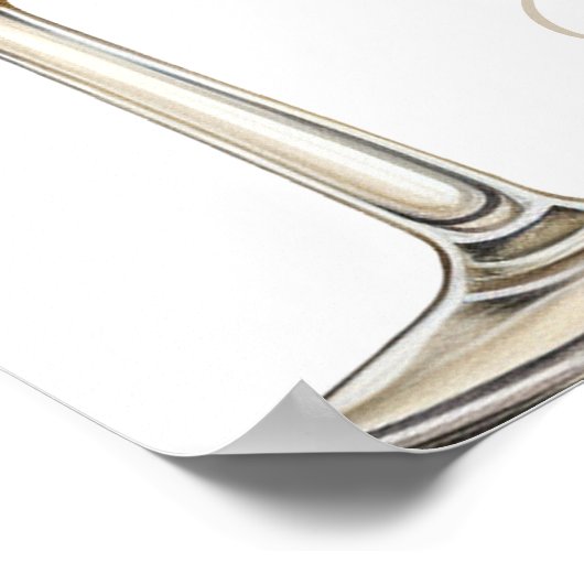 Parels en Prosecco Vrijgezellenfeest Welkom Poster (Hoek)