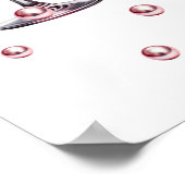 Parels en Prosecco Vrijgezellenfeest Welkom Poster (Hoek)