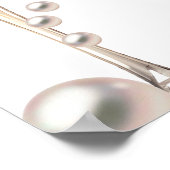 Parels en Prosecco vrijgezellenfeest Welkomstbord Poster (Hoek)