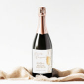 Parels en Prosecco Vrijgezellenfeest Wijn Etiket