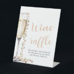 Parels en Prosecco Vrijgezellenfeest Wijn Raffle G Reclamebord Met Voetstuk<br><div class="desc">Het "Parels en Prosecco Vrijgezellenfeest Wijnraffelspel" is een elegante en onderhoudende activiteit voor uw vrijgezellenfeest. Met verfijnde parels en prosecco motieven voegt dit spel een vleugje luxe toe aan het evenement. Gasten kunnen loterijkaartjes kopen voor een kans om flessen wijn te winnen, wat opwinding en anticipatie creëert. Toon dit spel...</div>