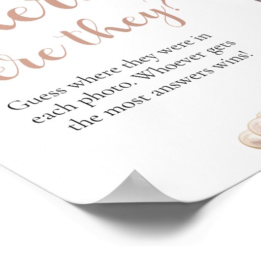 Parels en Prosecco waar waren ze Vrijgezellenfeest Poster (Hoek)