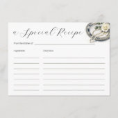 Parels en Roos Vrijgezellenfeest Recept Informatiekaartje (Voorkant)