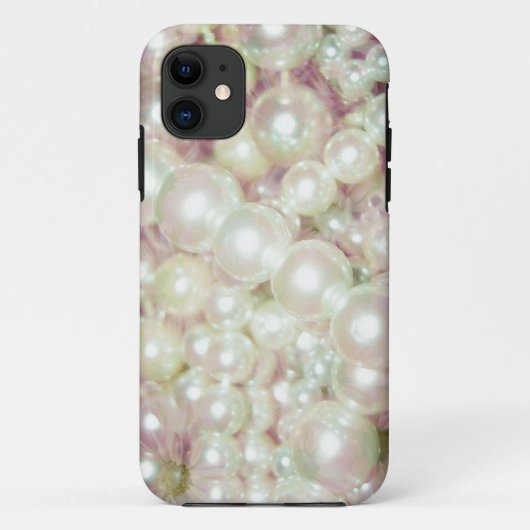 parels en roze maaltijd Case-Mate iPhone case (Achterkant)