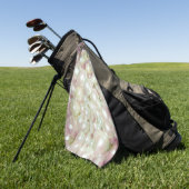 parels en roze maaltijd golfhanddoek (Groen)