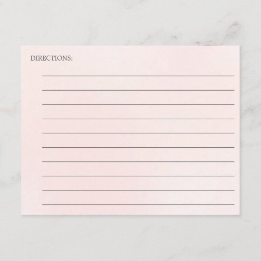 Parels en roze Prosecco Vrijgezellenfeest Recept K Informatiekaartje (Achterkant)