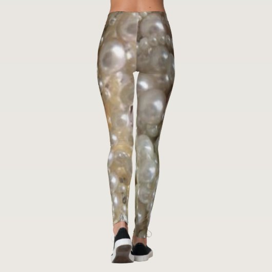 parels glans leggings (Achterkant)