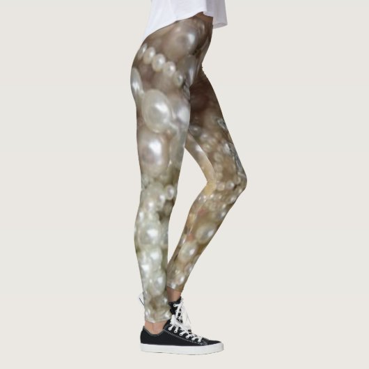 parels glans leggings (Rechts)