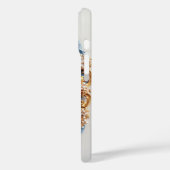 Parels Hart Gloed Luxe ✨ Romantische Elegante Fram Case-Mate iPhone Case (Achterkant / Links)