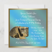 Parels Hoge Hak Schoenen Blauwgroen Blauw Vrouwen  Kaart (Achterkant)