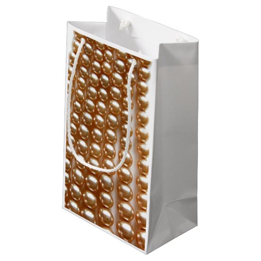 Parels - juwelen klein cadeauzakje (Achterkant Gekanteld)