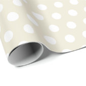 Parels Kleine Stippen Cadeaupapier (Rol Hoek)