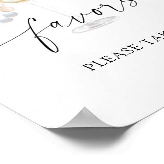 Parels kralen - bruids gunsten neem er een poster (Hoek)