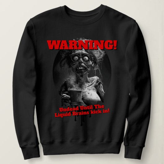 Parels: Liquid Brain Ochtend T-Shirt (Design voorkant)