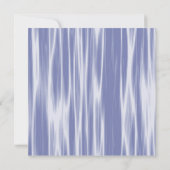 Parels Navy Blauwe Quinceanera Kaart (Achterkant)