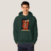 Parels olie kerosine hoodie (Voorkant volledig)