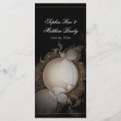  parels op zwart menu (Achterkant)