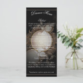  parels op zwart menu (Staand voorkant)