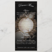 parels op zwart menu (Voorkant)