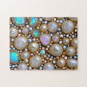 Parels, opalen en Pareltjes Legpuzzel (Horizontaal)