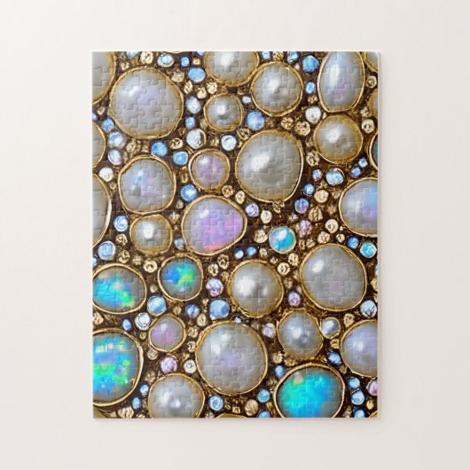 Parels, opalen en Pareltjes Legpuzzel (Verticaal)