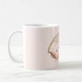 Parels Parelmoer Kussen Schelp Koffiemok (Links)