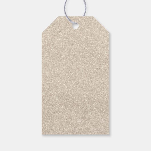 Parels & Prosecco Bow Vrijgezellenfeest Cadeaulabel (Achterkant)