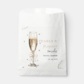 Parels & Prosecco Bruidsfeest Bedankzakje (Voorkant)