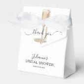 Parels & Prosecco Bruidsmeisjardiner Dank Je Bedankdoosjes (Voorkant Zijde)