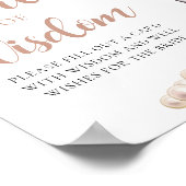 Parels & Prosecco Champagne Parels van Wijsheid Te Poster (Hoek)